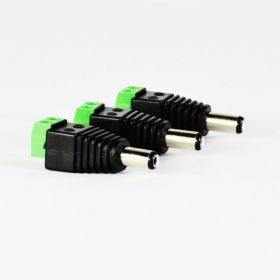 Bornera SAT CCTV Plug Macho Pq X 100 Unidades